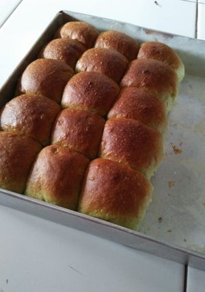 Foto resep Roti sobek pandan menul menul