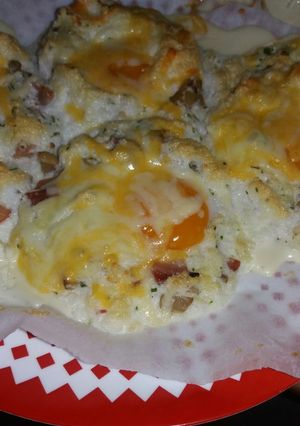 Una foto de Huevos nubes juanillo