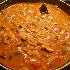 A picture of Mushroom Masala.