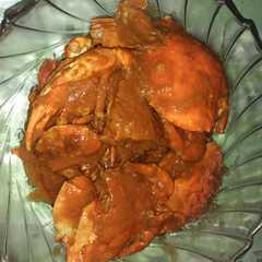 A picture of Kepiting asam manis ala saya.