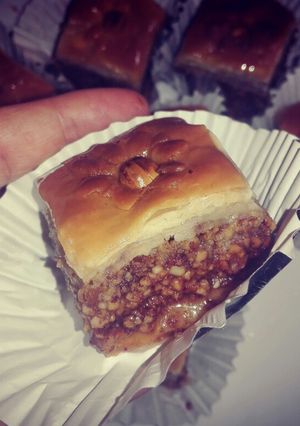 صورة لوصفة بقلاوة