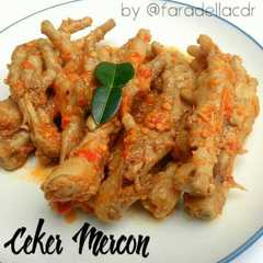 Ceker Pedas Mercon রেসিপির প্রধান ছবি