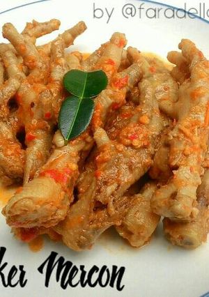 Foto resep Ceker Pedas Mercon
