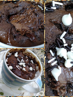 A picture of Chocolate mug cake.