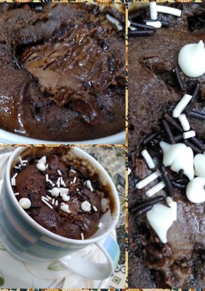 A picture of Chocolate mug cake.