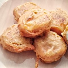 A picture of Boiled Eggs in Spicy Batter.
