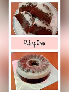 Foto resep Puding Oreo