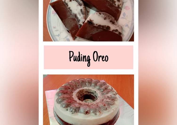 Puding Oreo