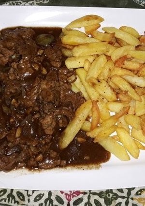 Foto resep Tumis sapi lada hitam