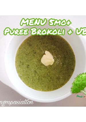 Foto resep Puree Brokoli mpasi menu tunggal 5mo