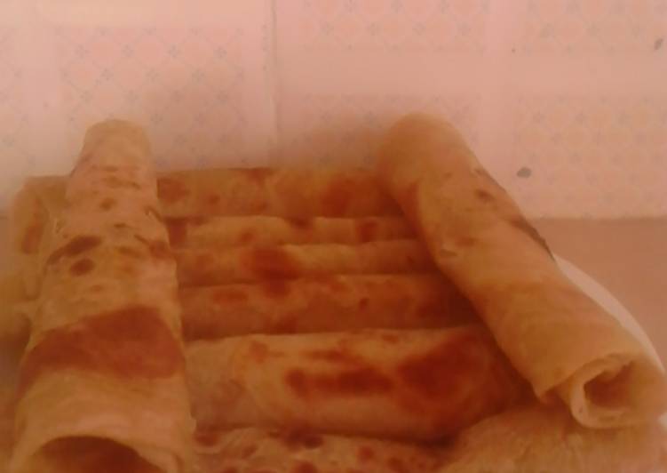 Soft layered chapati