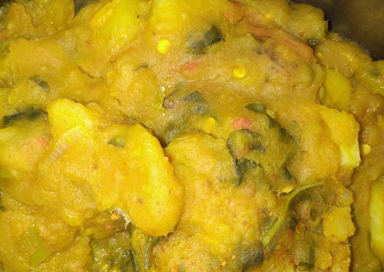 Simple Way to Prepare Ultimate Yam poridge