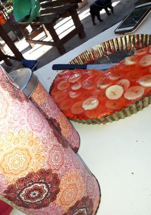 Una foto de Tarta de gelatina