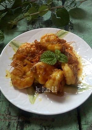 Foto resep Udang Goreng Manis