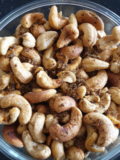 A picture of Roasted cashewnuts#weeklyjikonichallenge.