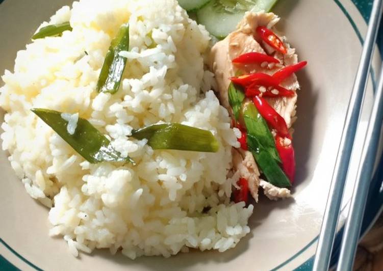 Cara Gampang Menyiapkan Nasi ayam hainan yang Bikin Ngiler