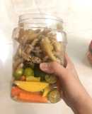 Chân gà ngâm xả tắc