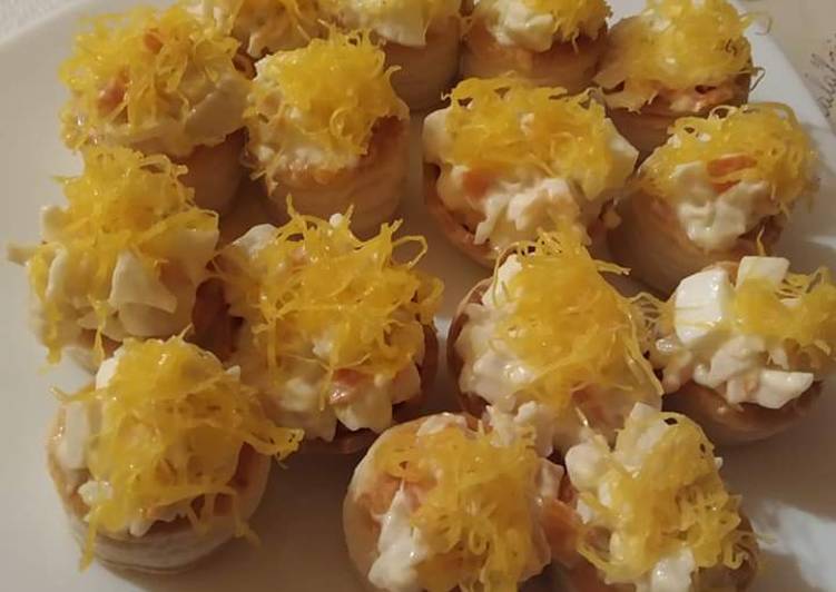 Canapés improvisados