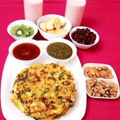 Vegetable Pancake A picture of Vegetable Pancake.