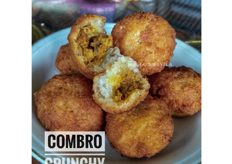 Resep: Combro Crunchy #olahan_singkong yang Gurih