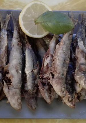 Una foto de Fritura de sardinas