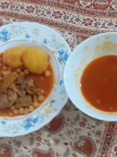 عکسی از دستور آبگوشت بادمجان