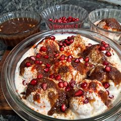 A picture of Mung dal dahi bare.