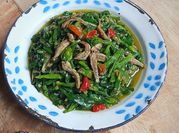 Gambar tumis genjer pedas