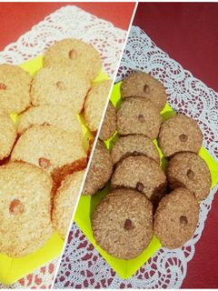 صورة لوصفة ماكرون بالكاوكاو