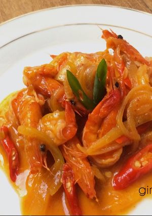 Foto resep Udang asam manis