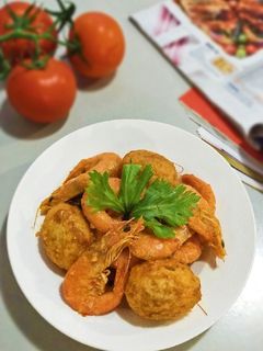 Foto resep Balado Udang Telur