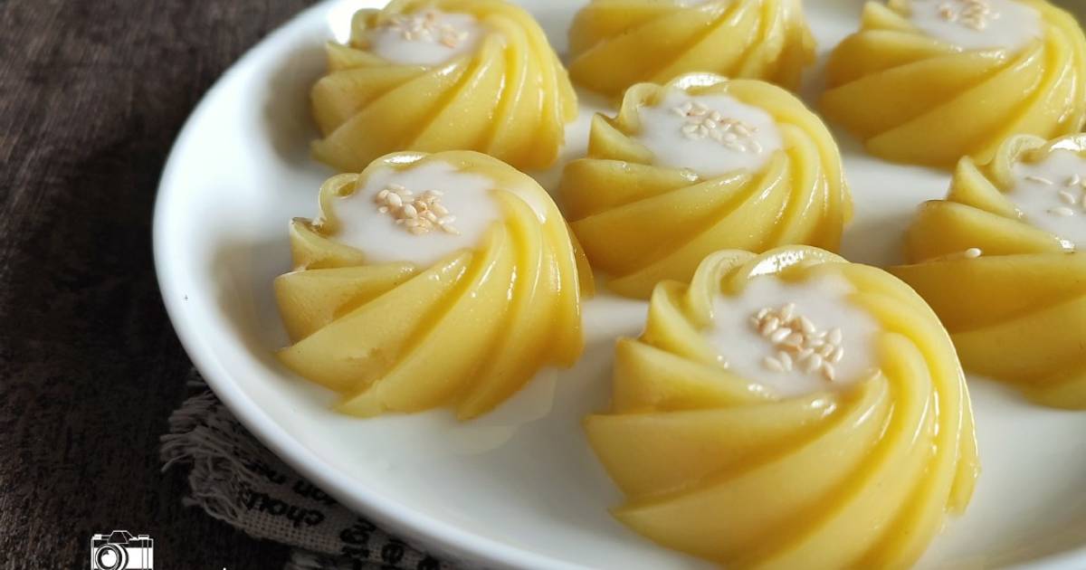 Resep Kaswi Jagung Vla Santan Lumer Paling Praktis dan Simple