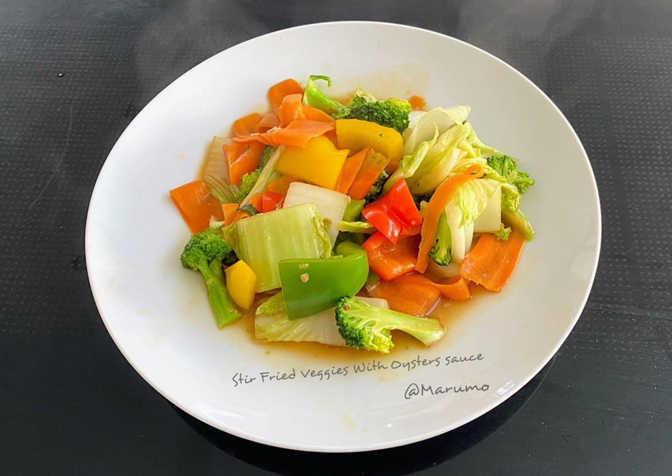 Stir Fried Veggies With Oysters sauce