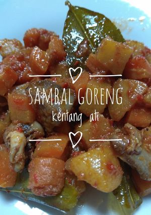 Foto resep Sambal goreng kentang ati ampela