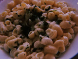 Macarrones con salsa de queso