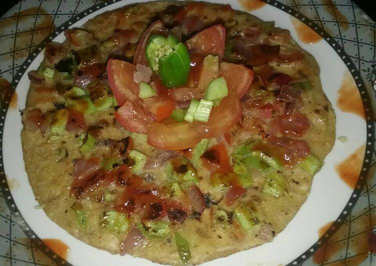 Recipe of Super Quick Homemade Roti uttapam