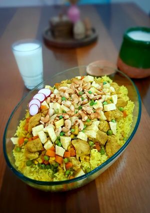 صورة لوصفة برياني الدجاج 🍗