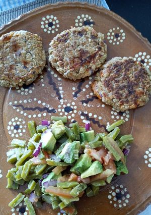 Una foto de Tortitas de avena con atún 🐟