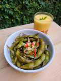 Stirfry Edamame Garlic