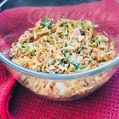 A picture of Elephant Yam Suran Salad Koshambiri.