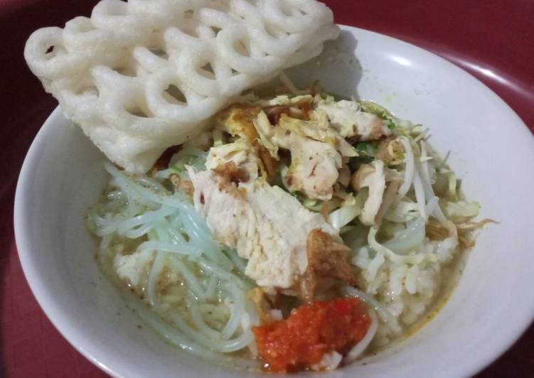Cara Gampang Membuat Soto ayam kuah bening yang Bisa Manjain Lidah