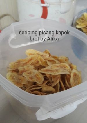 Foto resep Seriping pisang kapok Brot