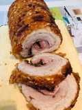 หมูกรอบม้วน(ชาชู)