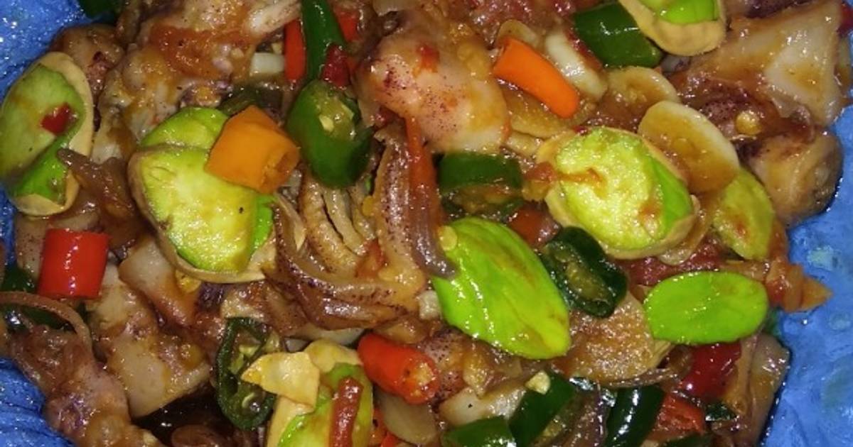 Resep Oseng Cumi Asin Pete Oleh Tika Viina Cookpad