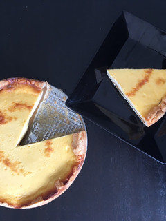 Una foto de Tarta vigilante (dulce de batata y queso)