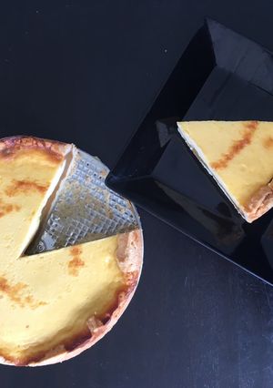 Una foto de Tarta vigilante (dulce de batata y queso)