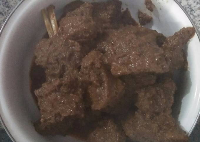 Cara Bikin Rendang daging sapi praktis Anti Gagal