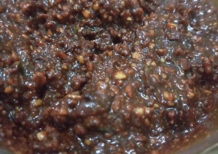 Resep Sambal kacang Anti Gagal