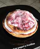 Panqueques de avena con Yogur (fit)