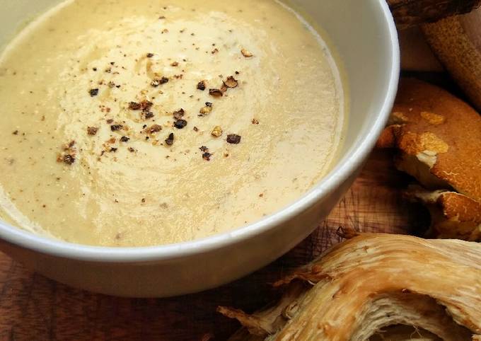 Simple Way to Prepare Award-winning Wild Mushroom &amp; Potato Soup